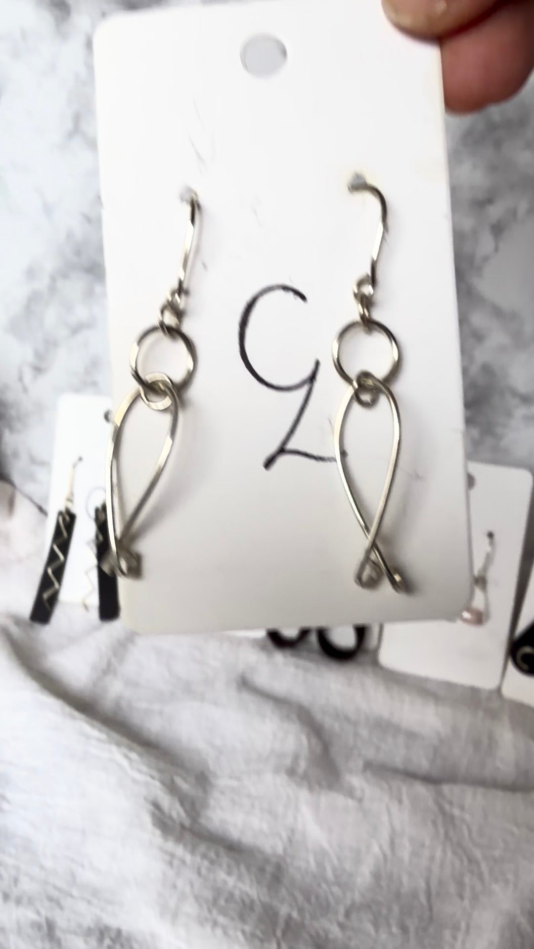 Ichthus Dangling Earring