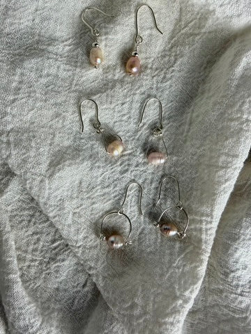 Mauve Me Drops Earrings