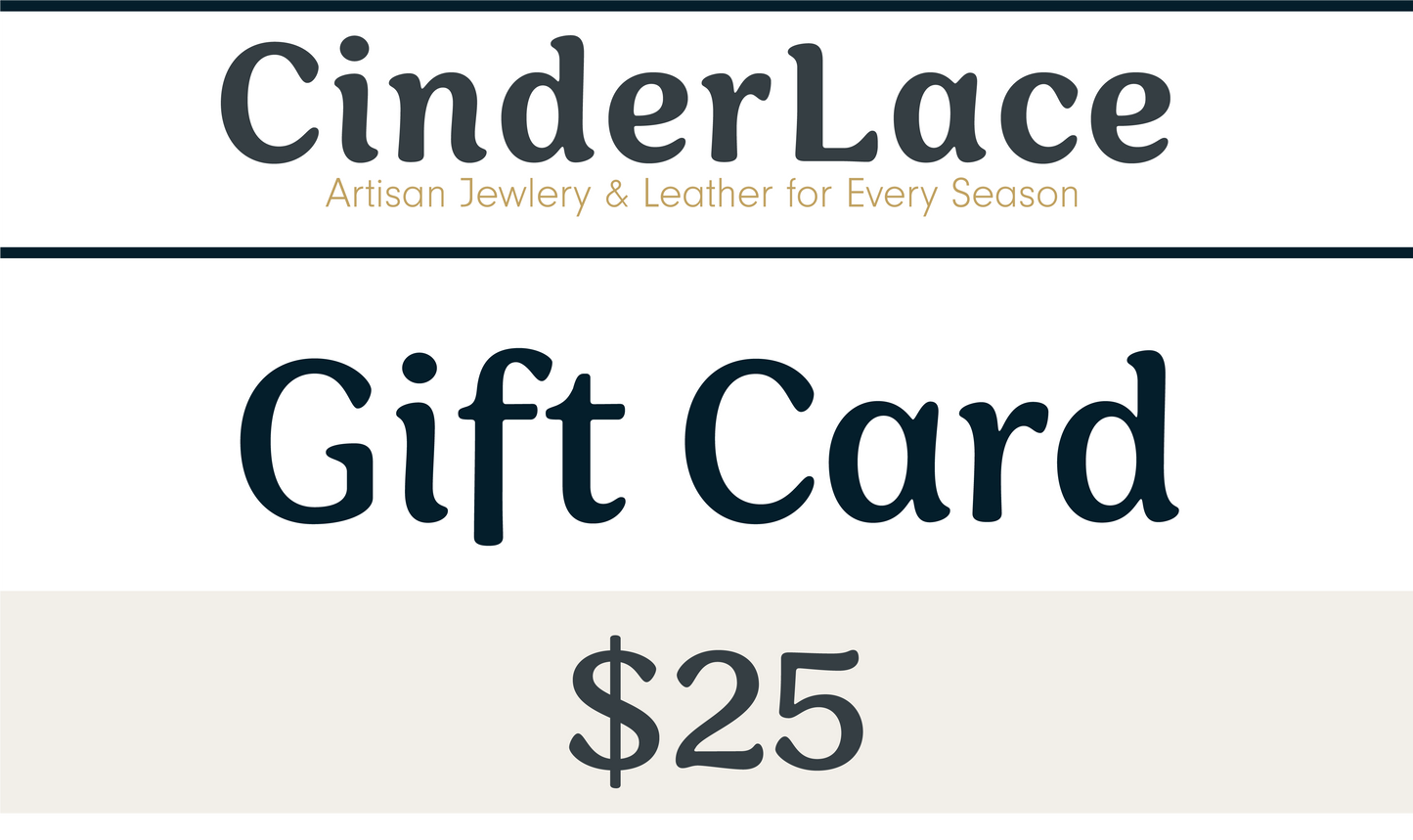 A CinderLace Gift Card