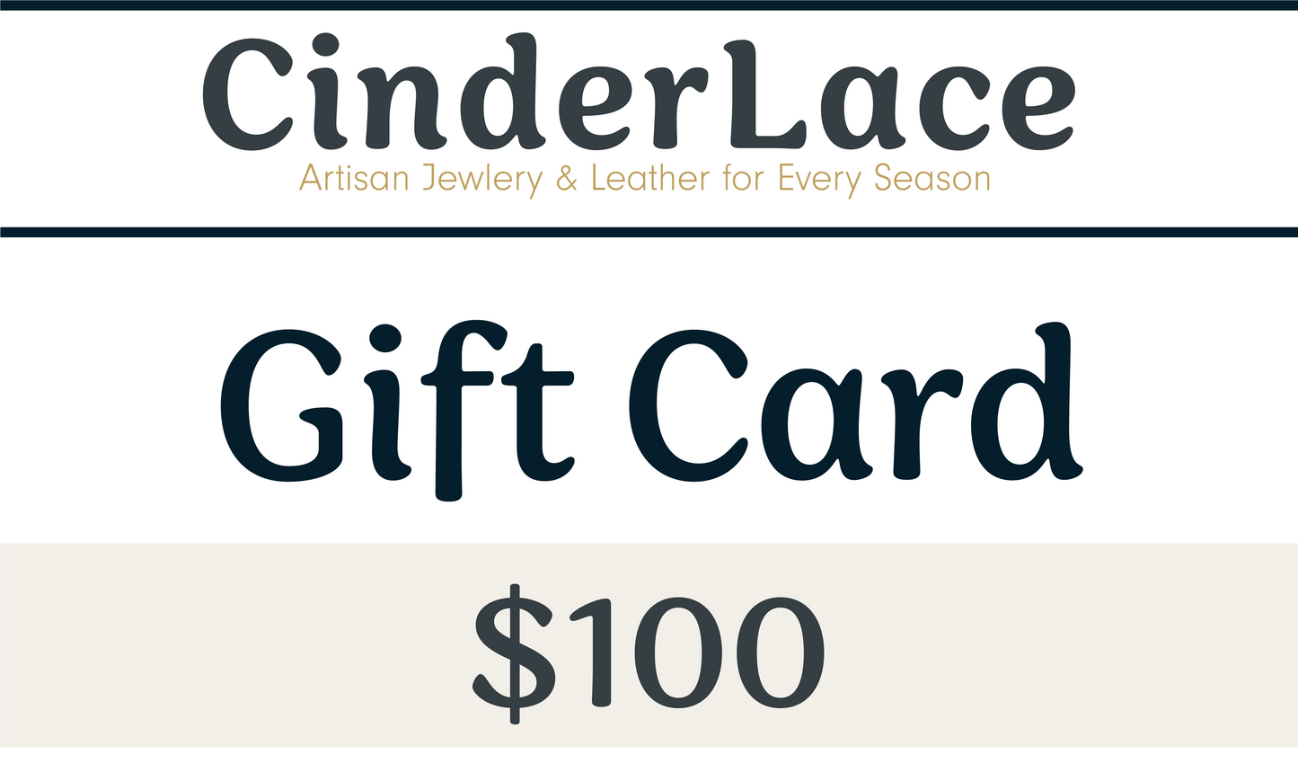 A CinderLace Gift Card