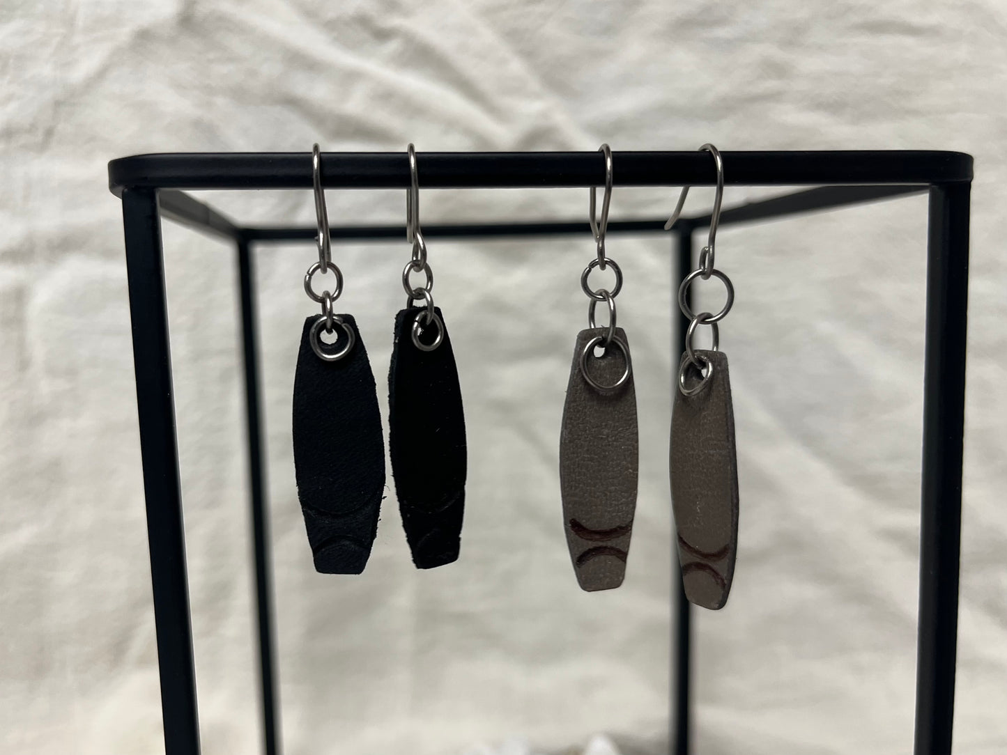 Brown Narrowed bar With burned double arch