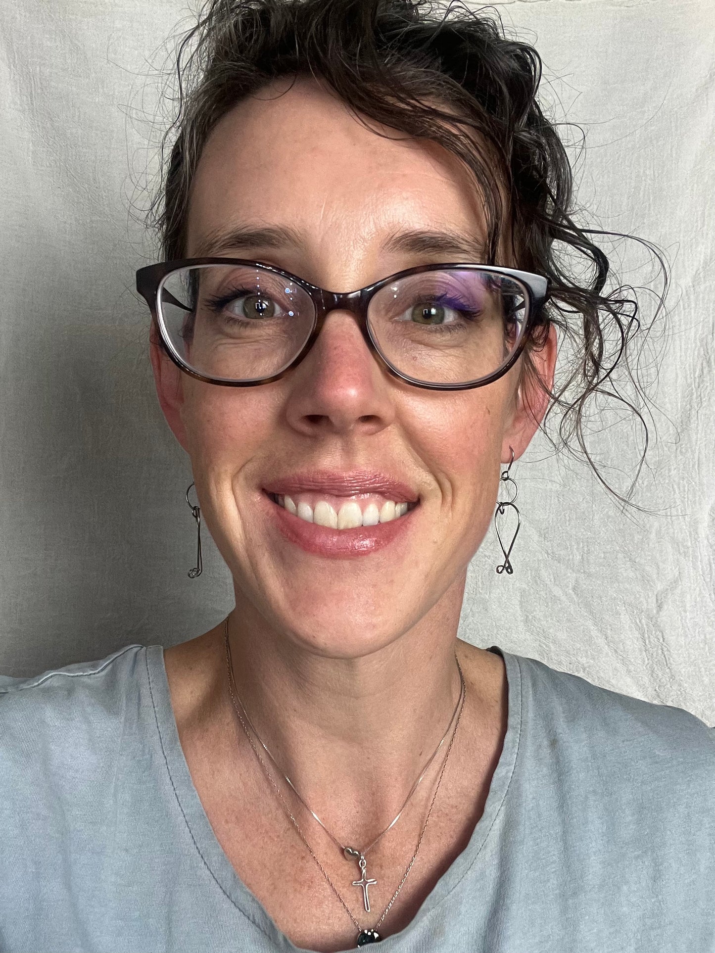 Ichthus Dangling Earring