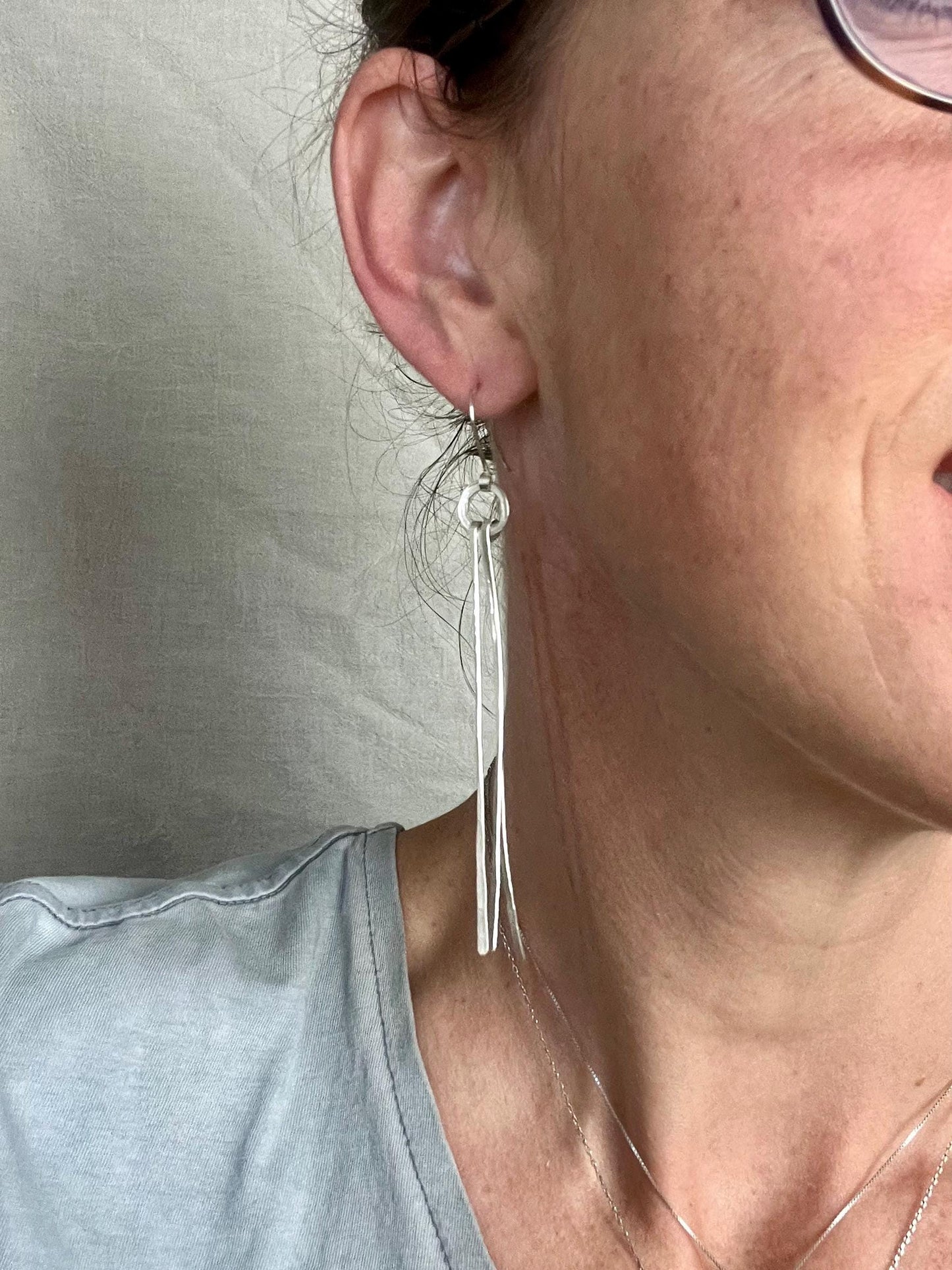 Trinity Dangling Earrings